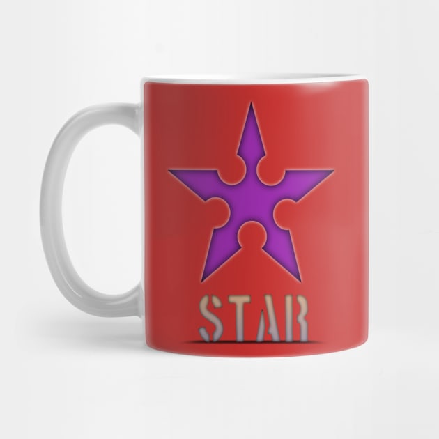 purple star by Menu.D